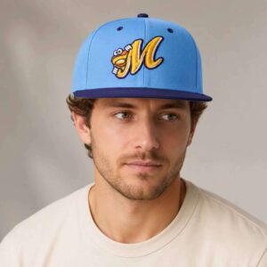 Montgomery Biscuits Powder Blue 2026 Hat 2