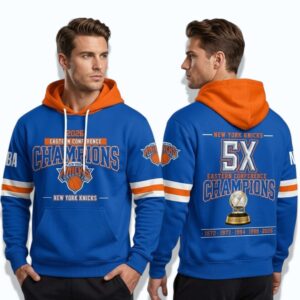 2026 NY Knicks Eastern Conference Champions Hoodie 1