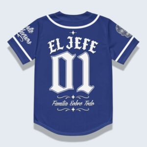 El Jefe Familia Sobre Todo Baseball Jersey 3