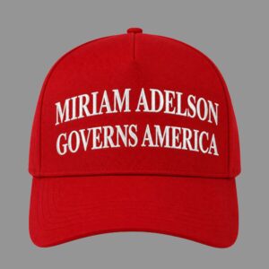 Miriam Adelson Governs America Hat 1