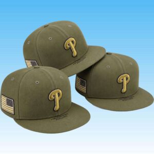 Armed Forces Day 2026 Phillies Military Green Hat