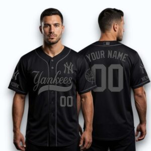 2026 Ny Yankees Blackout Back To The Basics Jersey 1