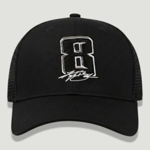 Kyle Busch Black 8 Memorial Hat 2