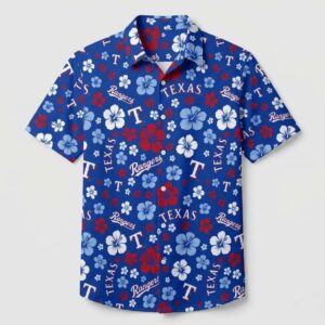 2026 Texas Rangers Hawaiian Shirt Giveaway 1