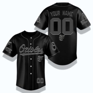2026 Orioles Blackout Back To The Basics Jersey 1