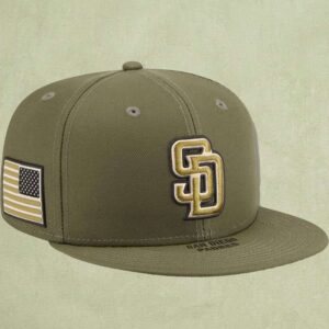 Armed Forces Day 2026 Padres Military Green Hat