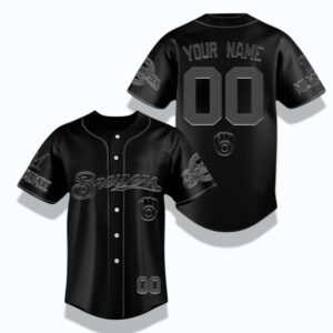2026 Brewers Blackout Back To The Basics Jersey