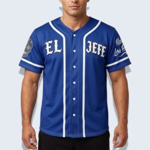 El Jefe Familia Sobre Todo Baseball Jersey 2