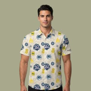 2026 Seattle Mariners 50 Seasons Aloha Shirt Giveaway 1
