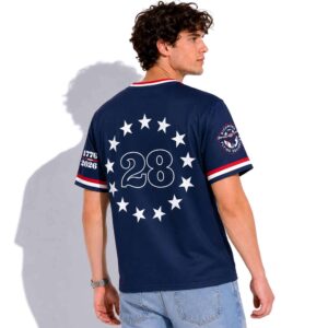 2026 Flying Squirrels American Flag 250th Anniversary Jersey 1