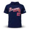 2026 Braves Austin Riley Short Sleeve Hoodie Giveaway 3