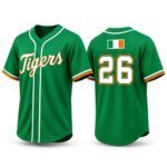 2026 Detroit Tigers Irish Heritage Jersey Giveaway