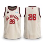 2026 Jumbo Shrimp Red Caps Basketball Jersey Giveaway