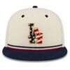 2026 LA Dodgers USA 250th Anniversary Fourth Of July Snapback Hat