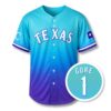 2026 Rangers Mackenzie Gore Texas Jersey Giveaway 2