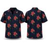 2026 Travis Kelce Floral Hawaiian Shirt At The Eighty Six NYC 2
