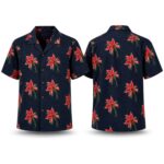 2026 Travis Kelce Floral Hawaiian Shirt At The Eighty Six NYC