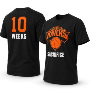 2026 Mike Brown NY Knicks Sacrifice 10 Weeks Shirt 1