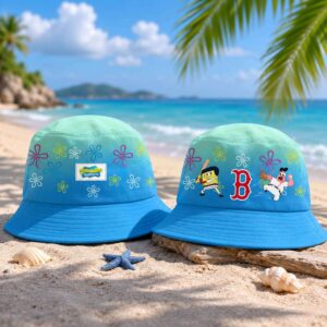 2026 Red Sox SpongeBob SquarePants Night Bucket Hat Giveaway 1