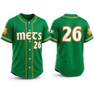 2026 NY Mets Irish Heritage Night Jersey Giveaway 2