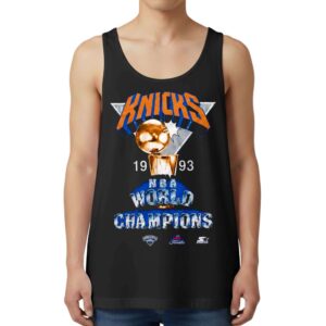 2026 Tyler Kolek NY Knicks 1993 World Champions Parade Tank Top