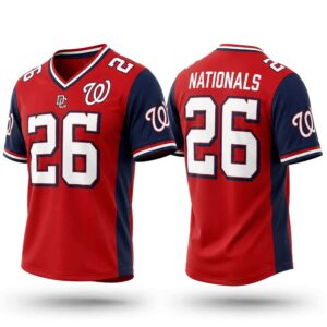 2026 Nationals Football Jersey Giveaway