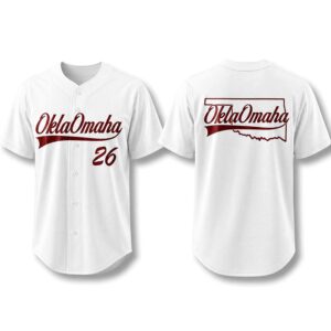 Oklahoma Baseball 2026 Regional OklaOmaha Jersey 2