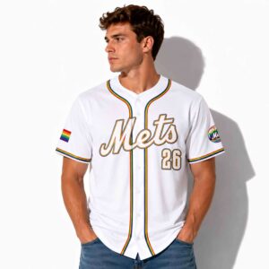 2026 NY Mets Pride Night Baseball Jersey 1