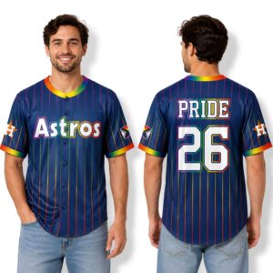 Astros Pride Night 2026 Baseball Jersey