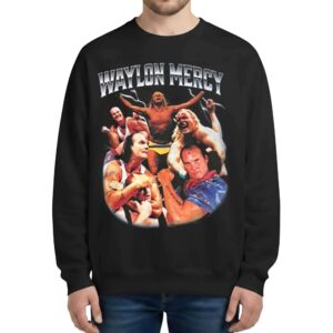 Kevin Owens Wearing Waylon Mercy Sweatshirt