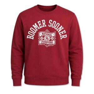 2026 Oklahoma Baseball Boomer Sooner National Champions Sweatshirt