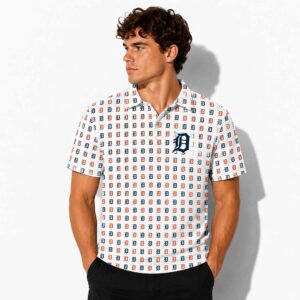 2026 Detroit Tigers Father's Day Polo Shirt Giveaway 2
