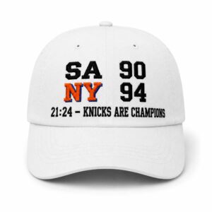 2026 Knicks Are Champions SA 90 NY 94 Champions FInals Hat