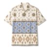 Aaron Greene Louis Tomeo Santa Fe Aztec Print Shirt