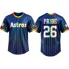 Astros Pride Night 2026 Baseball Jersey 1