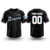 Braves Crucial Catch Intercept Cancer Jersey