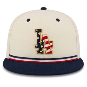 2026 LA Dodgers USA 250th Anniversary Fourth Of July Snapback Hat