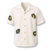 David Tennant Ecru Flower Hawaiian Shirt 2