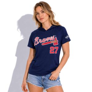 2026 Braves Austin Riley Short Sleeve Hoodie Giveaway