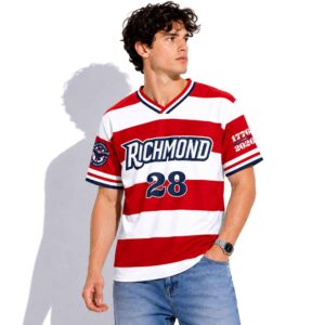 2026 Flying Squirrels American Flag 250th Anniversary Jersey 2