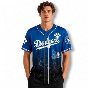 2026 LA Dodgers National Pet Day Life Is Better With My Pet Jersey