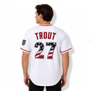 Angels USA 250th Anniversary On July 4th Jersey