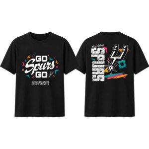 Go Spurs Go 2026 Playoff Shirt 1