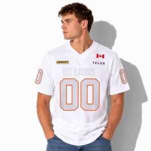 2026 BC Lions Pacific Frost Football Jersey 2026 BC Lions Pacific Frost Football Jersey 1