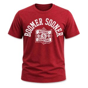2026 Oklahoma Baseball Boomer Sooner National Champions T Shirt