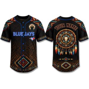 TB Jays Native American Heritage Night Baseball Jersey
