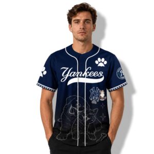 2026 NY Yankees National Pet Day Life Is Better With My Pet Jersey 2
