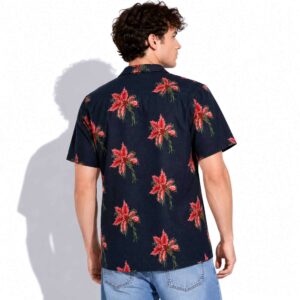 2026 Travis Kelce Floral Hawaiian Shirt At The Eighty Six NYC