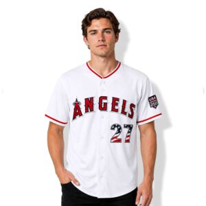 Angels USA 250th Anniversary On July 4th Jersey 1
