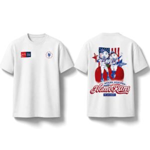 2026 NY Mets America 250 Mr And Mrs Met T Shirt Giveaway 2